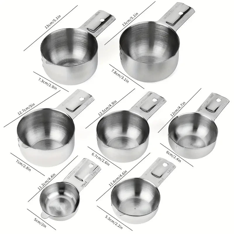 Measuring Cup Set – 7 Pieces