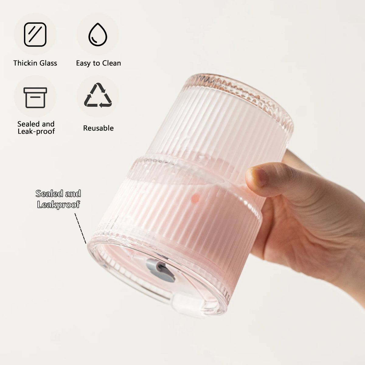 Ribbed Coffee Cup Spout