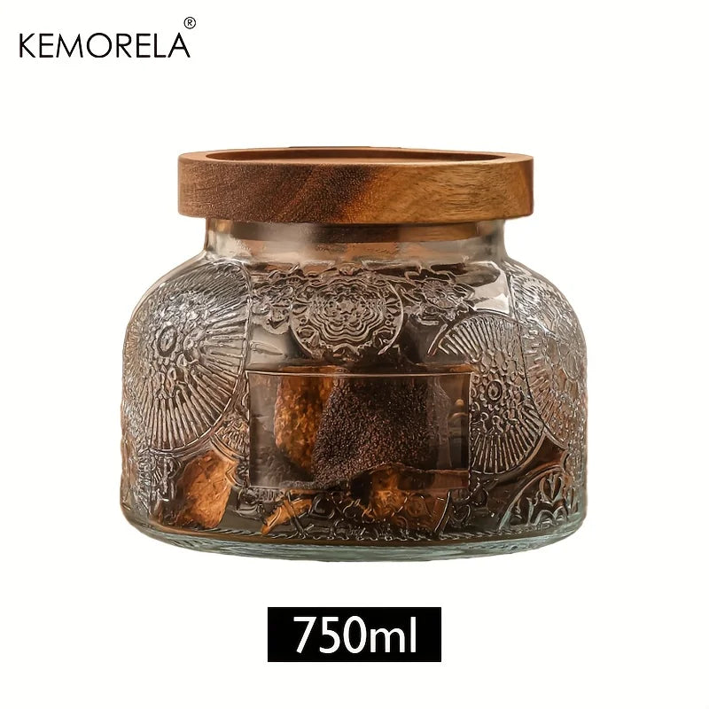 Embossed Pantry Jar