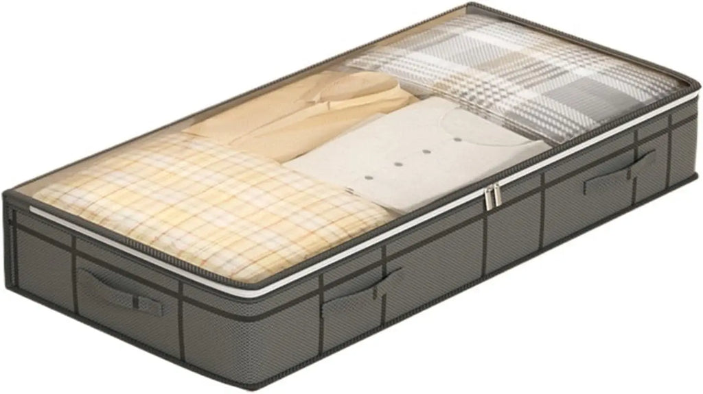 Foldable Under-Bed Storage Bag with Zipper