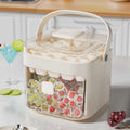 Double-Layer Ice Cube Mold & Bucket