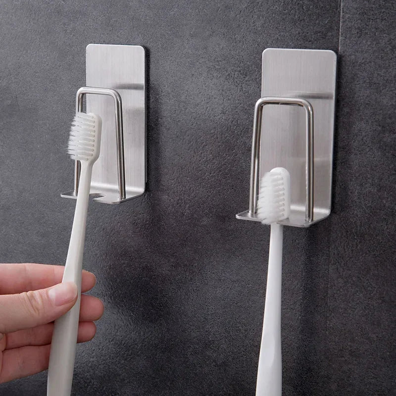 Stainless Steel Toothbrush Holder