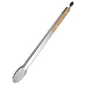 Wooden Handle Food Tongs (Heavy Duty)