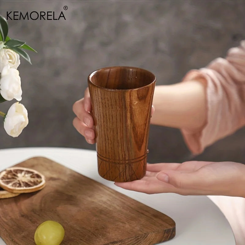 Natural Wood Drinking Cup