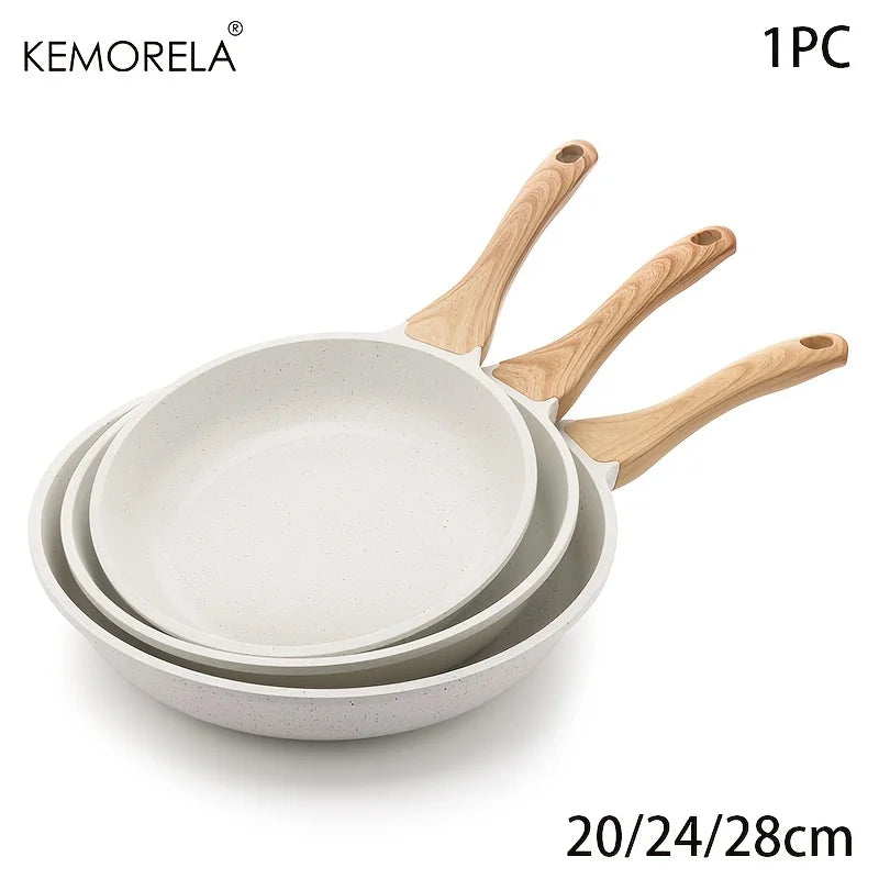 Wood-Grain Frying Pan