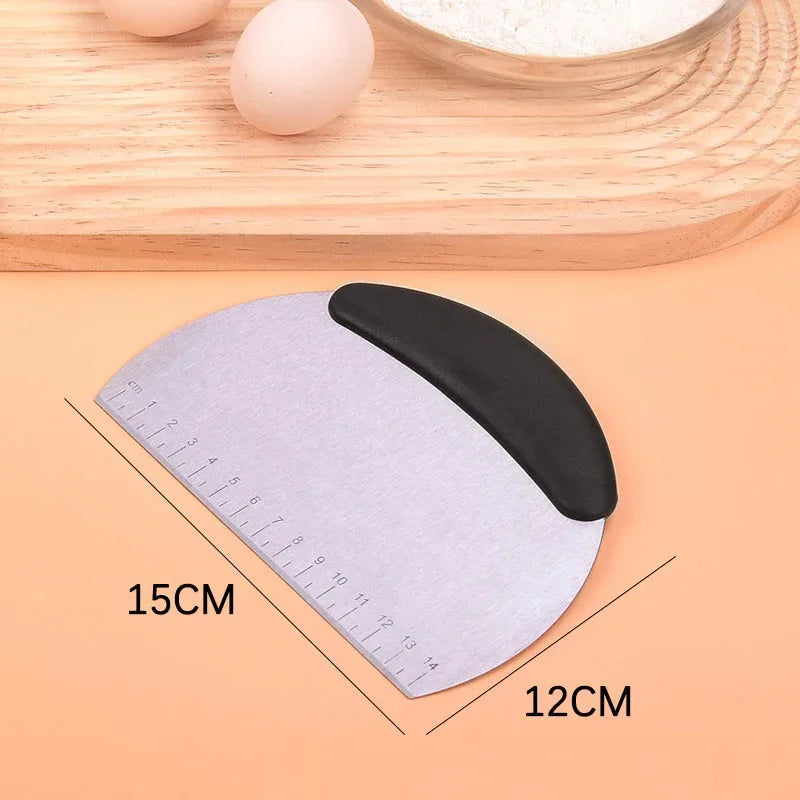 Stainless Steel Pastry Cutter & Scraper