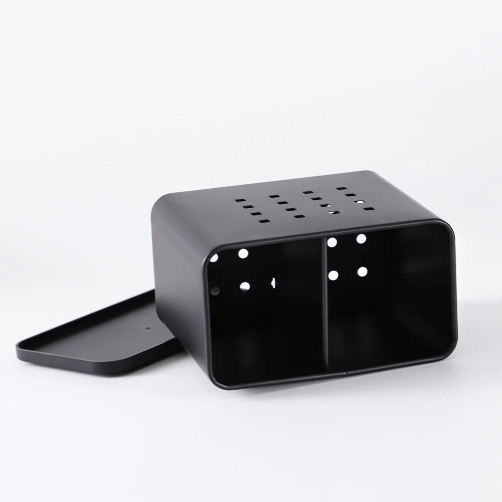Utensil Holder with Drip Tray