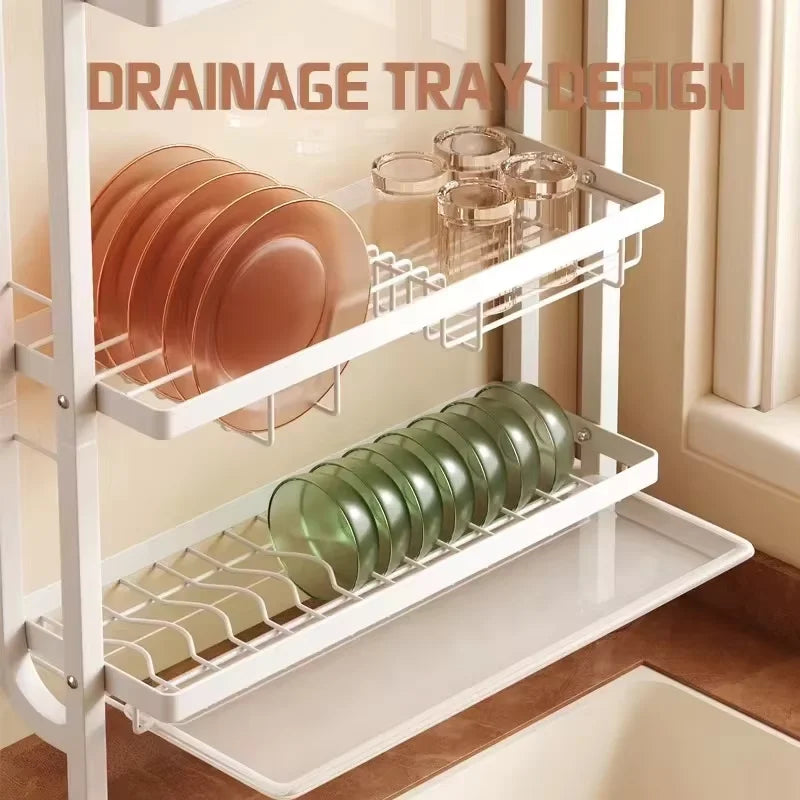 Wall-Mounted Dish Rack