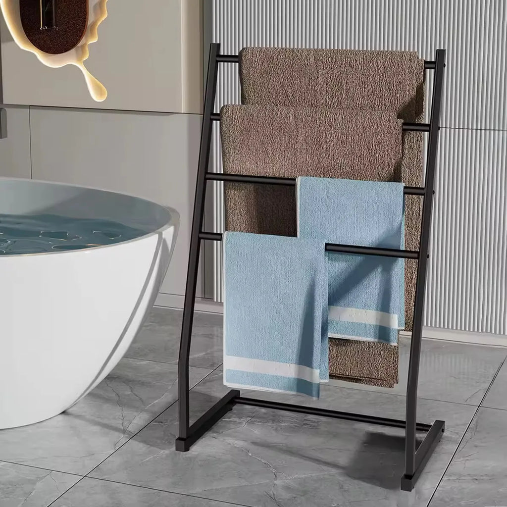 4-Tier Freestanding Towel Rack
