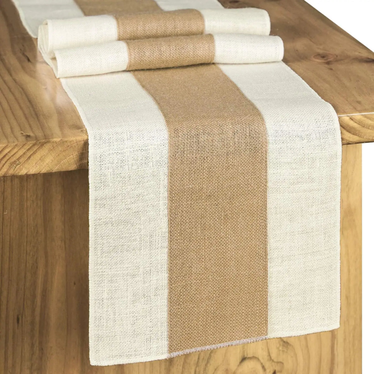 Farmhouse Burlap Table Runner