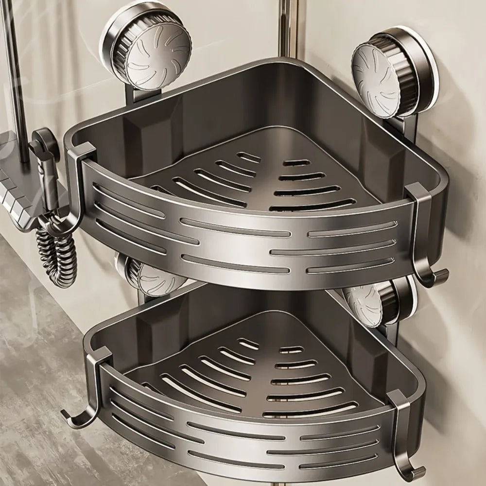 Suction Corner Shelf