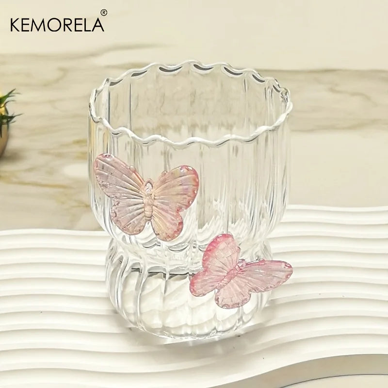 Butterfly Glass Cups