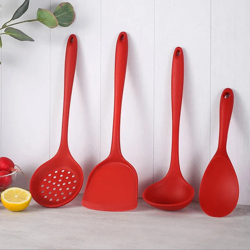 Silicone Cooking Utensils Set (4 pcs)