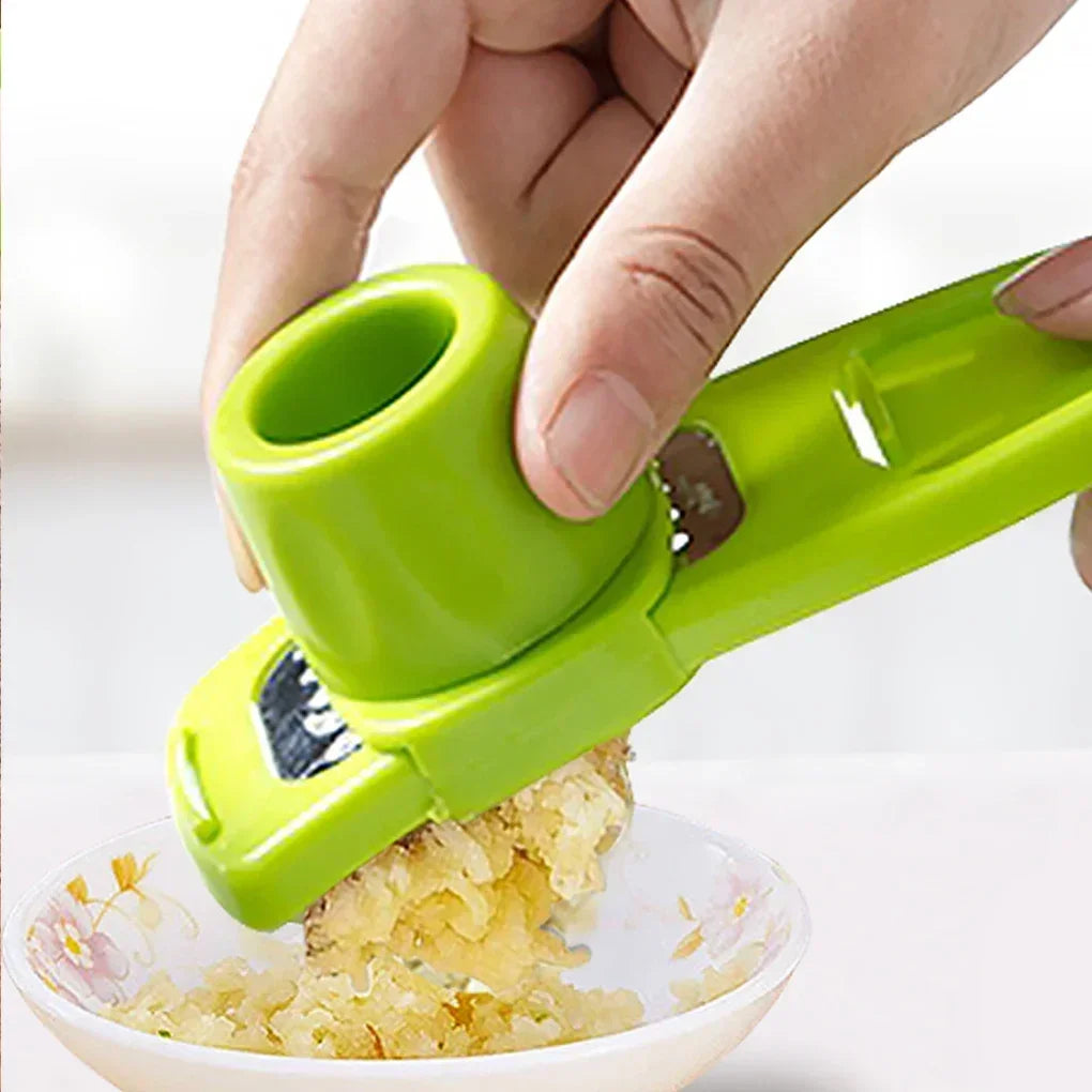 Manual Garlic Crusher & Ginger Grater