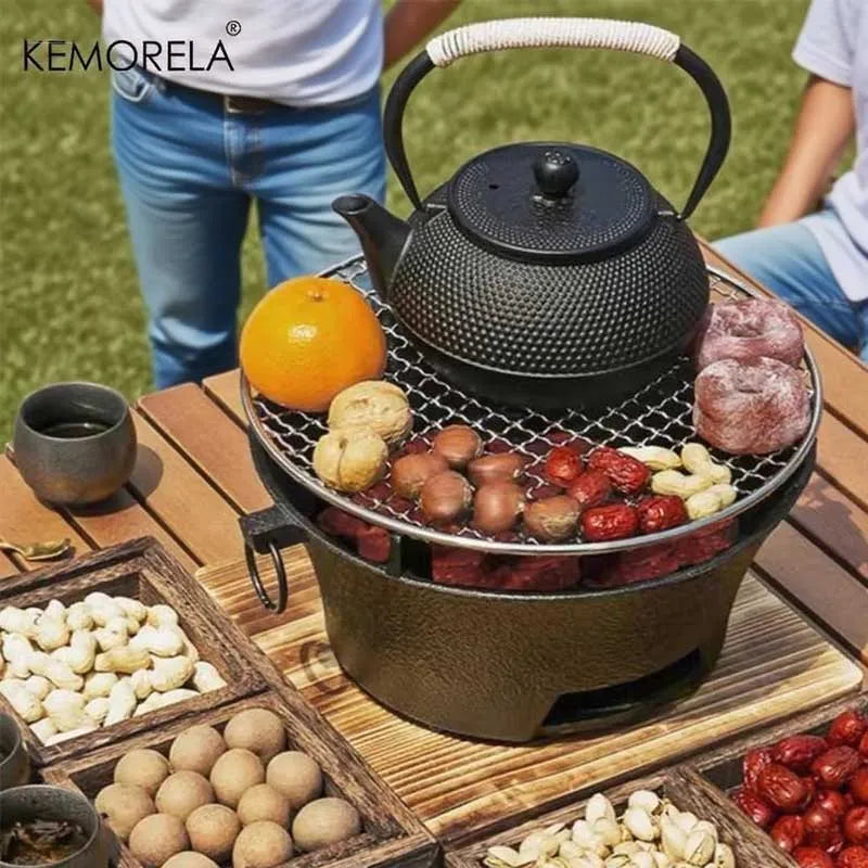 Charcoal Tabletop Grill Set
