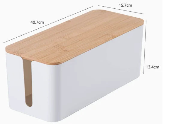 Bamboo Cable Box