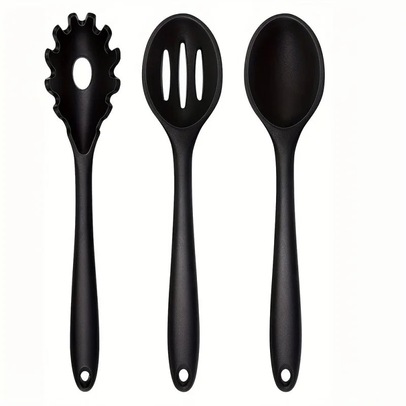 Silicone Cooking Spoon Set