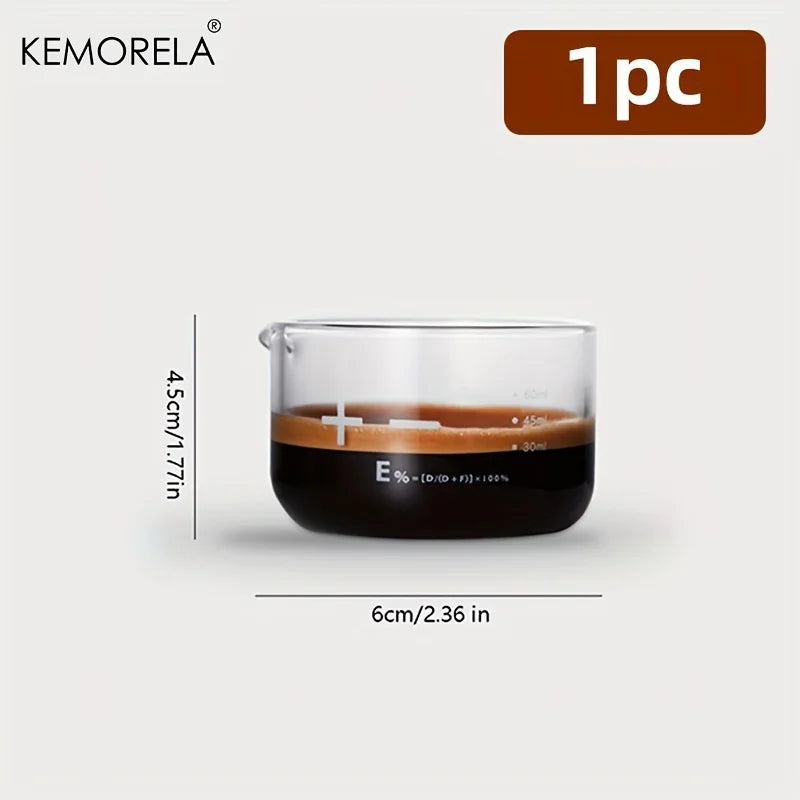 Glass Espresso Measuring Cup