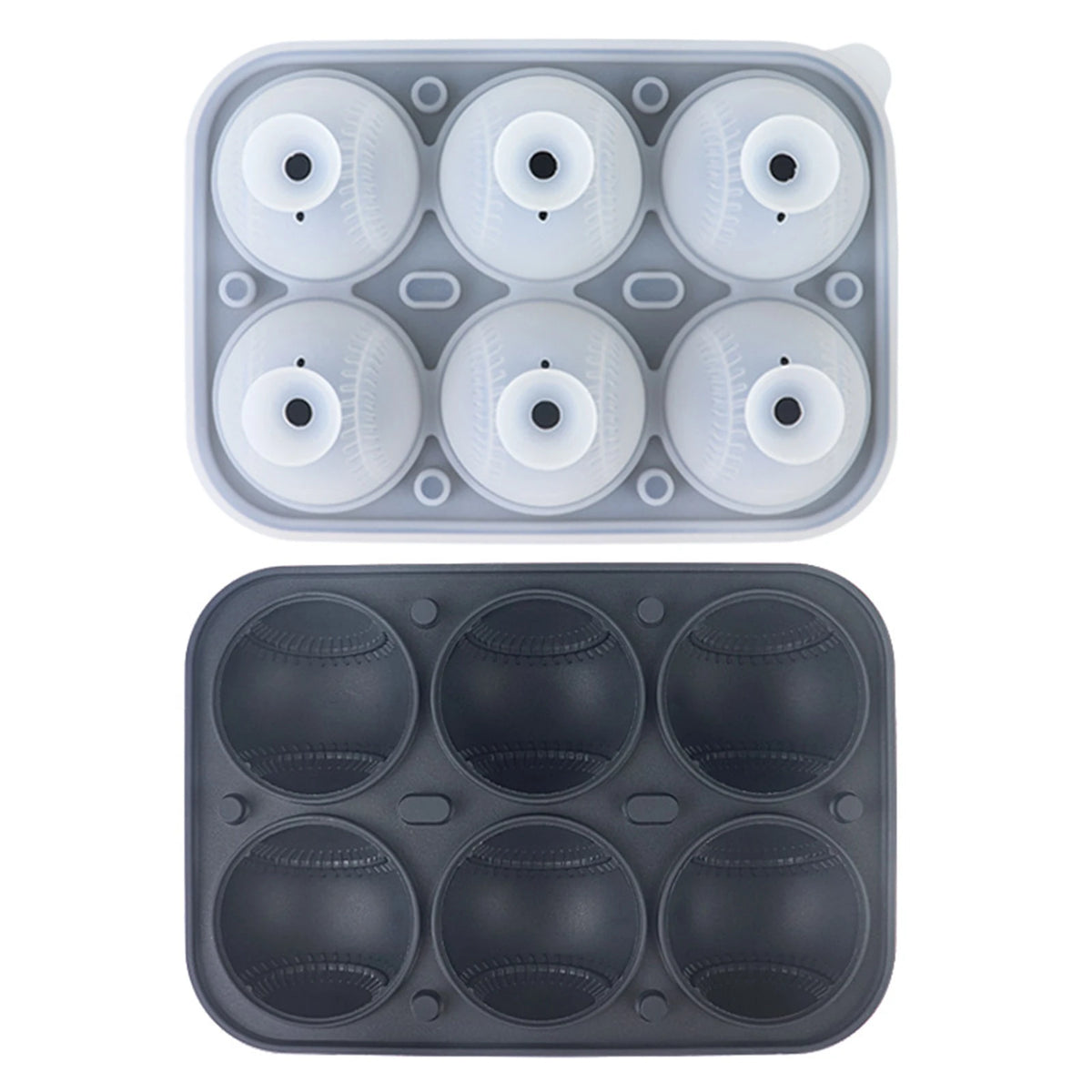 Baseball Ice Sphere Mold (6 Balls)