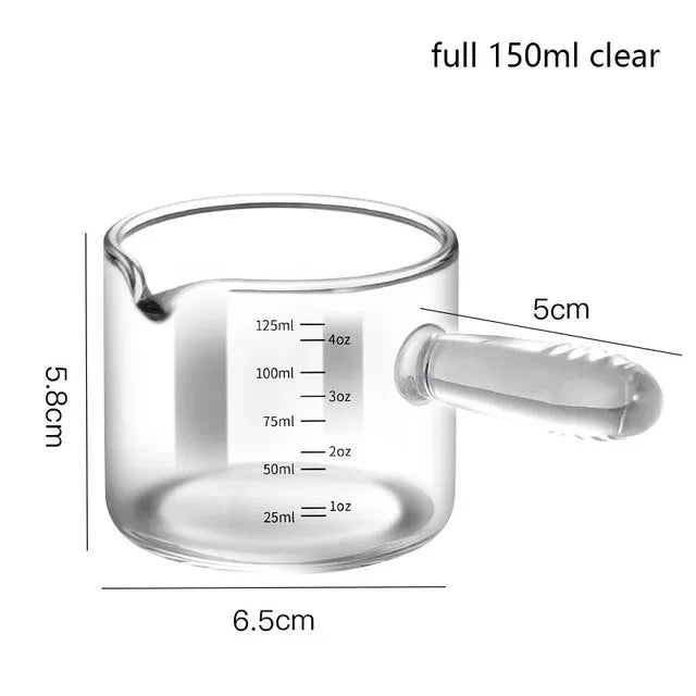Glass Espresso Shot Cup (125ml)