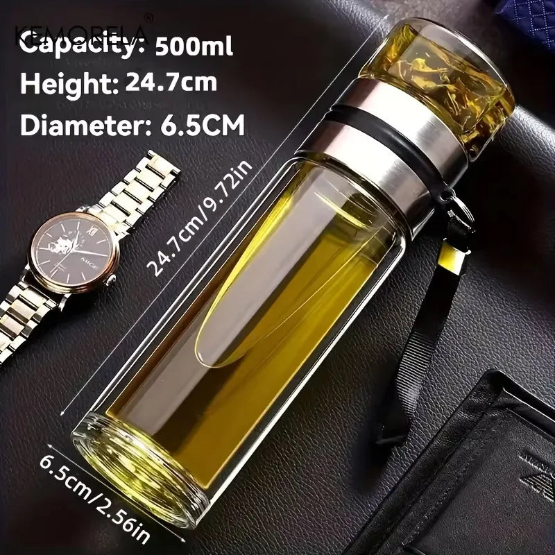 Glass Tea Infuser Bottle