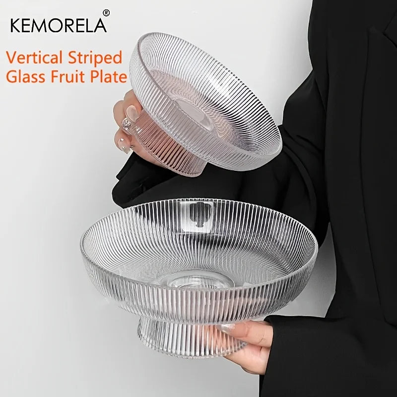 Footed Fruit Salad Bowl
