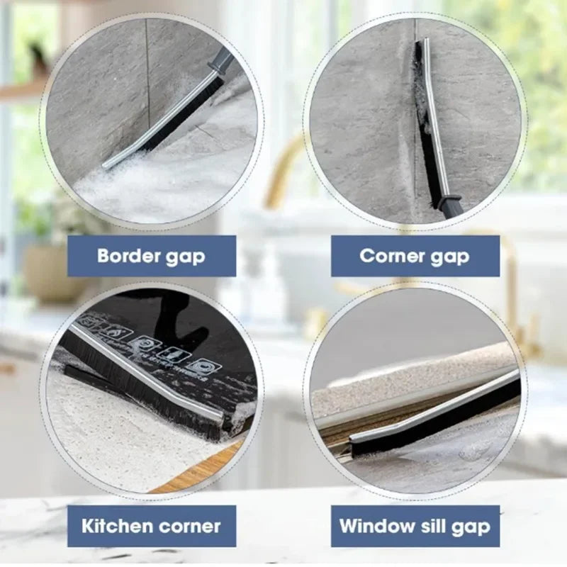 Tile Crevice Cleaning Brush Set