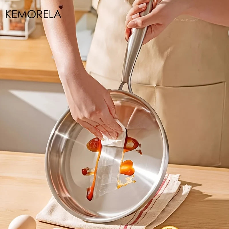 Tri-Ply Stainless Steel Frying Pan (24/26/28cm)