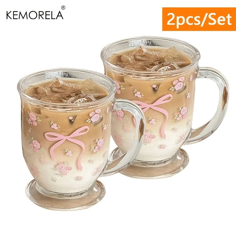 Floral Bow Coffee Mug