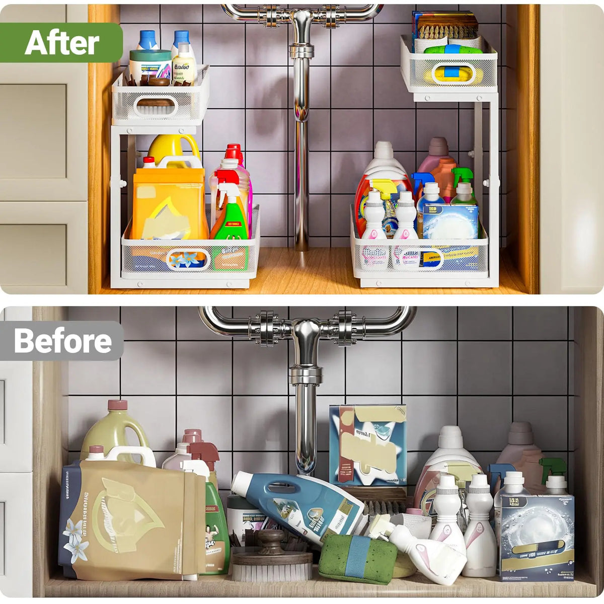 Pull-Out Sink Organizer
