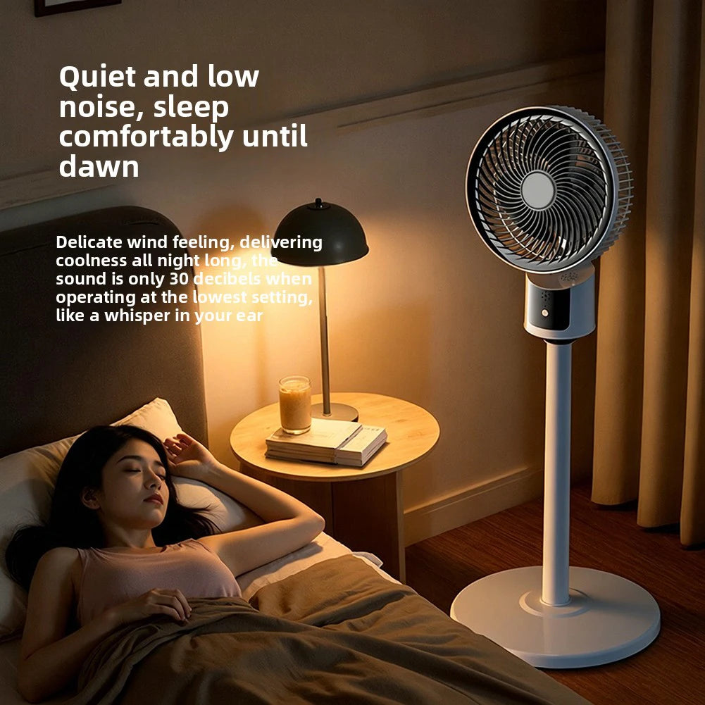 Rechargeable Standing Floor Fan