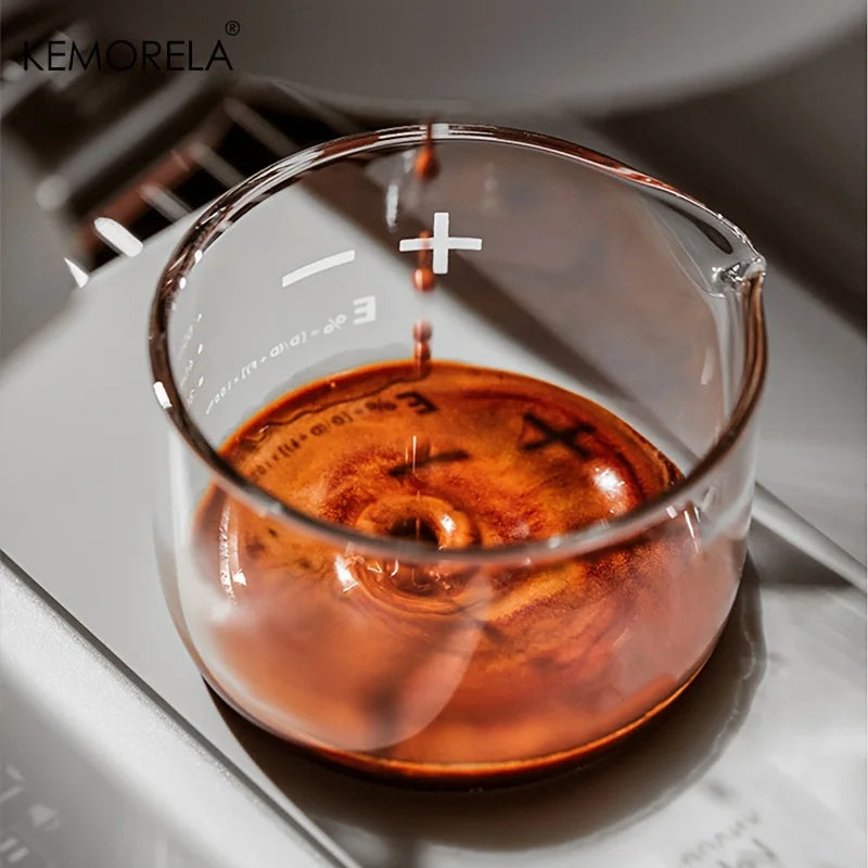 Glass Espresso Measuring Cup