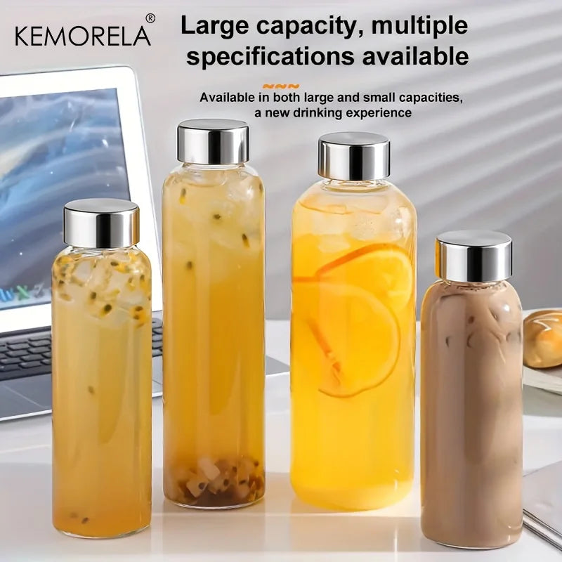 Glass Water Bottle