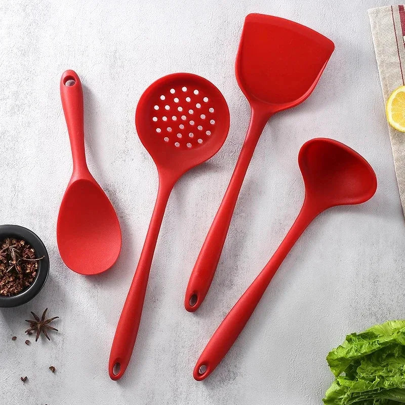 Silicone Cooking Utensils Set (4 pcs)