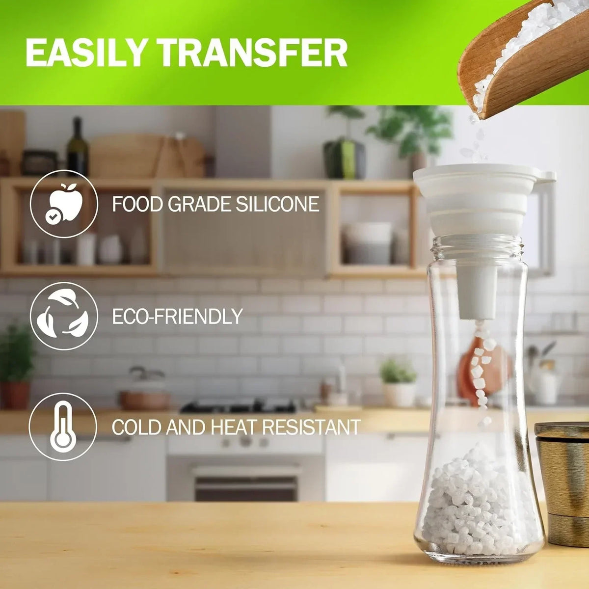 Kitchen Silicone Funnel
