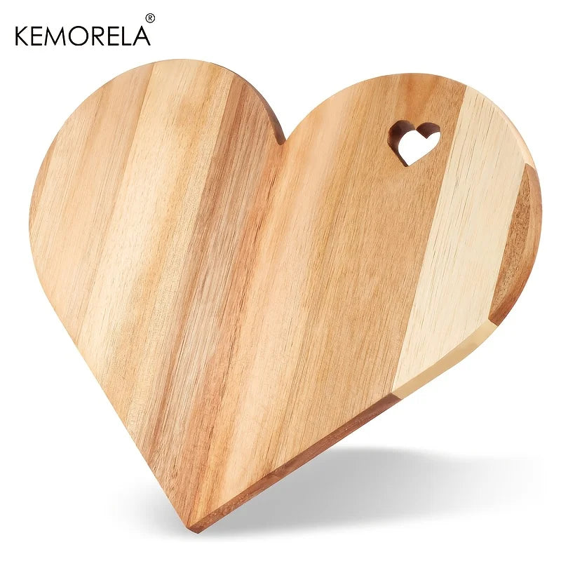 Heart-Shape Wooden Cutting Board