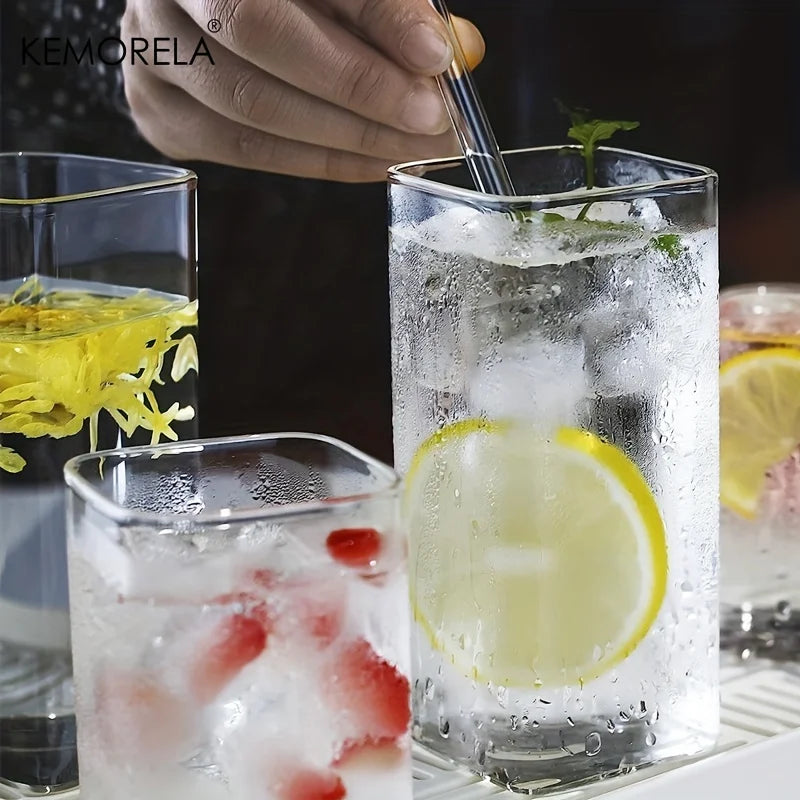 Square Highball Glass Set (3pcs)