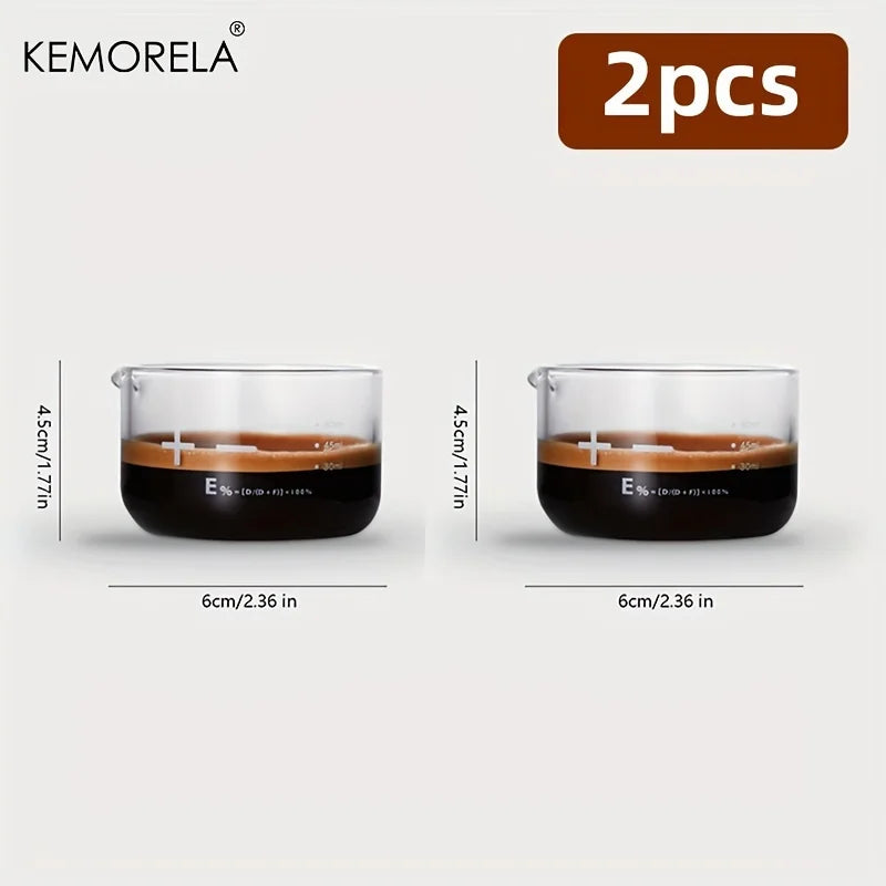 Glass Espresso Measuring Cup