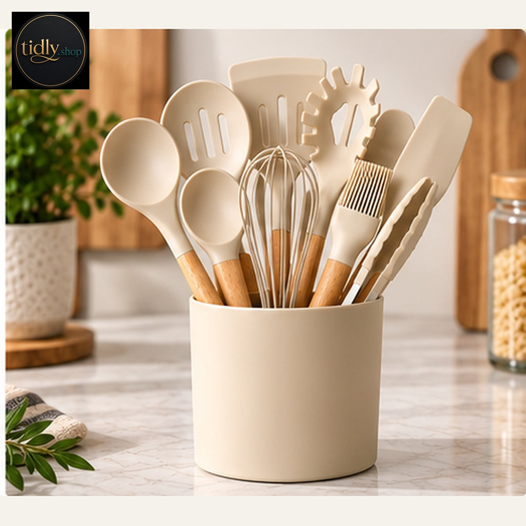 Silicone Utensil Set — right side view