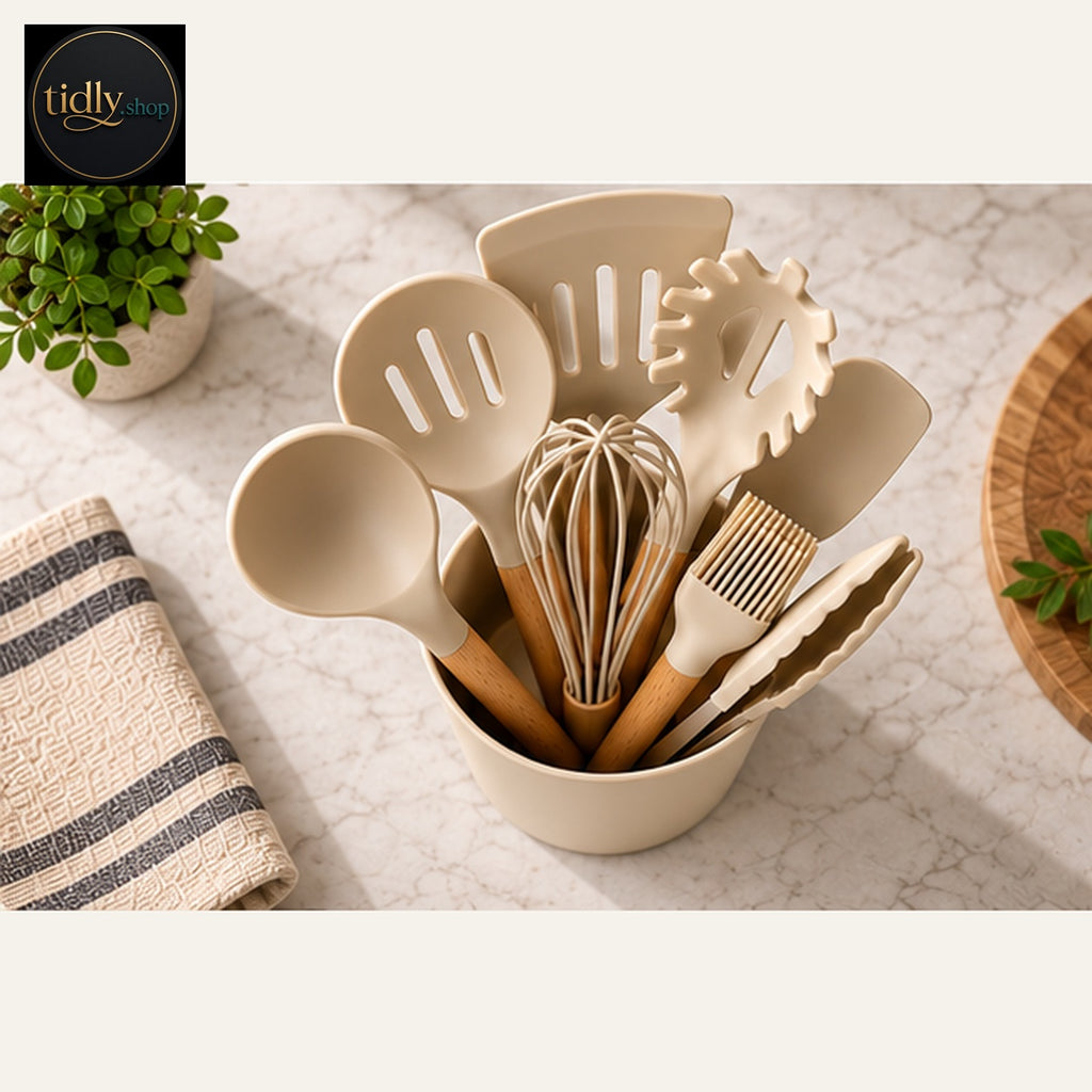 Silicone Utensil Set — top view